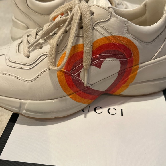 Gucci Rhyton printed sneak size 38 - Picture 2 of 11